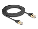 DeLOCK 80327 netværkskabel Sort 3 m Cat6a S/FTP (S-STP)
