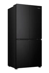 Hisense RQ5P470SAFD side-by-side køle-fryseskab Fritstående 483 L Sort