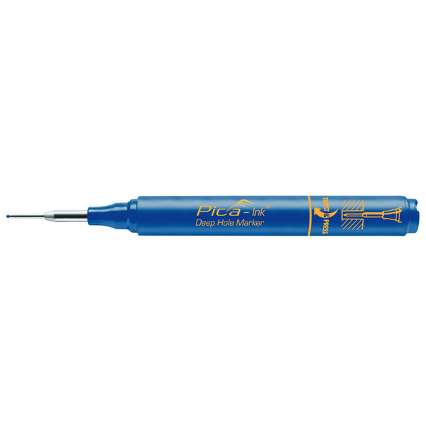 Pica-Marker Pica-Ink speedmarker 10 stk Fibre tip Blå