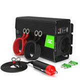 Green Cell INV02DE strømadapter og vekselret Automatisk 300 W Sort