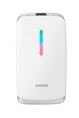 Brondi Contender 7,62 cm (3") Hvid Senior telefon