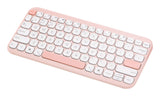 ASUS Marshmallow Keyboard KW100 tastatur Hjem Bluetooth QWERTZ Tysk Lyserød