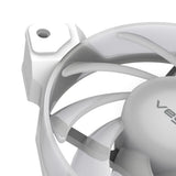 Akasa VEGAS A12 Computerkabinet, Processor Ventilator 12 cm Hvid 1 stk