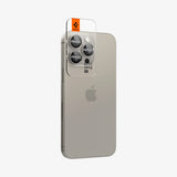 Spigen Optik Pro EZ Fit Beskyttelse af kameralinsen Apple 2 stk
