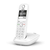 Gigaset AS690 Analog/DECT-telefon Nummervisning Hvid
