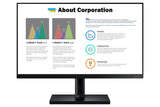 Samsung T45F computerskærm 68,6 cm (27") 1920 x 1080 pixel Fuld HD LED Sort