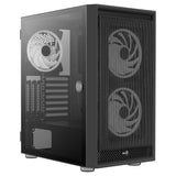 Aerocool Graphite V3 Midi Tower Sort