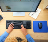 Trust Primo tastatur Mus inkluderet Kontor RF trådløst QWERTZ Tysk Sort