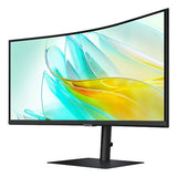 Samsung LS34C652UEUXXE computerskærm 86,4 cm (34") 3440 x 1440 pixel Dual QHD Sort