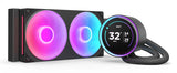 NZXT Kraken Elite 240 RGB Processor Alt-i-en væskekøler 12 cm Sort 1 stk