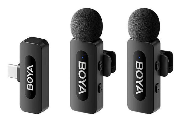 BOYA BY-V20 (V2.0) Sort Clip-on mikrofon