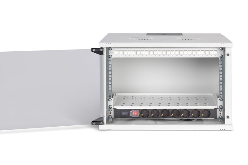 Digitus DN-49202-SET stativ 7U Vægmonteret stativ Grå