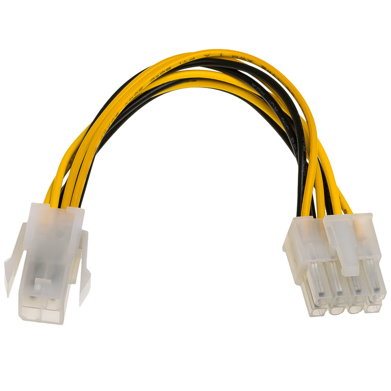 Akyga AK-CA-10 el-ledning Sort, Gul 0,15 m