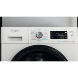 Whirlpool FFWDB 864349 BV EE vaskemaskine - tørretumbler Fritstående Front-læsning Hvid