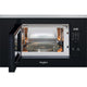 Whirlpool WMF201G Sort, Rustfrit stål Grill mikroovn Indbygget 20 L 800 W