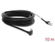 DeLOCK 80966 netværkskabel Sort 10 m Cat6 S/FTP (S-STP) Rund