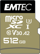 Emtec ECMSDM512GXC10SP hukommelseskort 512 GB MicroSDXC UHS-I Klasse 10
