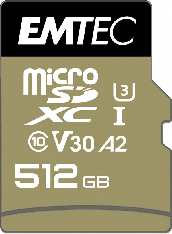 Emtec ECMSDM512GXC10SP hukommelseskort 512 GB MicroSDXC UHS-I Klasse 10