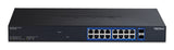 Trendnet 18-PORT MULTI-GIG WEB SMART - Switch Administreret 2.5G Ethernet (100/1000/2500) 1U Sort