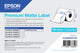 Epson C33S045740 print etiket Selvklæbende printeretiket