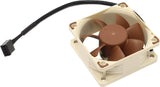 Noctua NF-A6X25 PWM Computerkølesystem Ventilator 6 cm Brun, Hvid