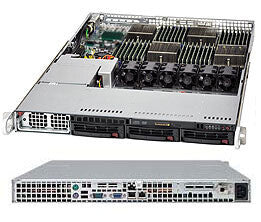 Supermicro AS-1042G-TF server barebone Stativ (1U) Sort