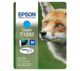 Epson Fox Enkeltpakke, cyan T1282 DURABrite Ultra Ink