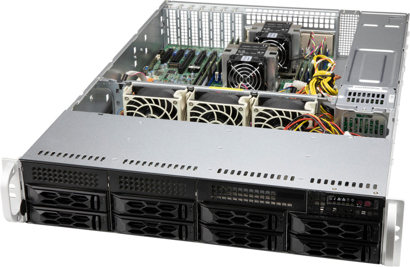 Supermicro CSE-LA25TQC-R609LP computeretui Stativ Sort 600 W