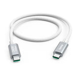 Hama Full-Featured USB-kabel USB 3.2 Gen 2 (3.1 Gen 2) 1,5 m USB C 10 Gbit/sek. 240 W Hvid