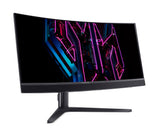 Acer Predator X34Vbmiiphuzx computerskærm 86,4 cm (34") 3440 x 1440 pixel UltraWide Quad HD OLED Sort