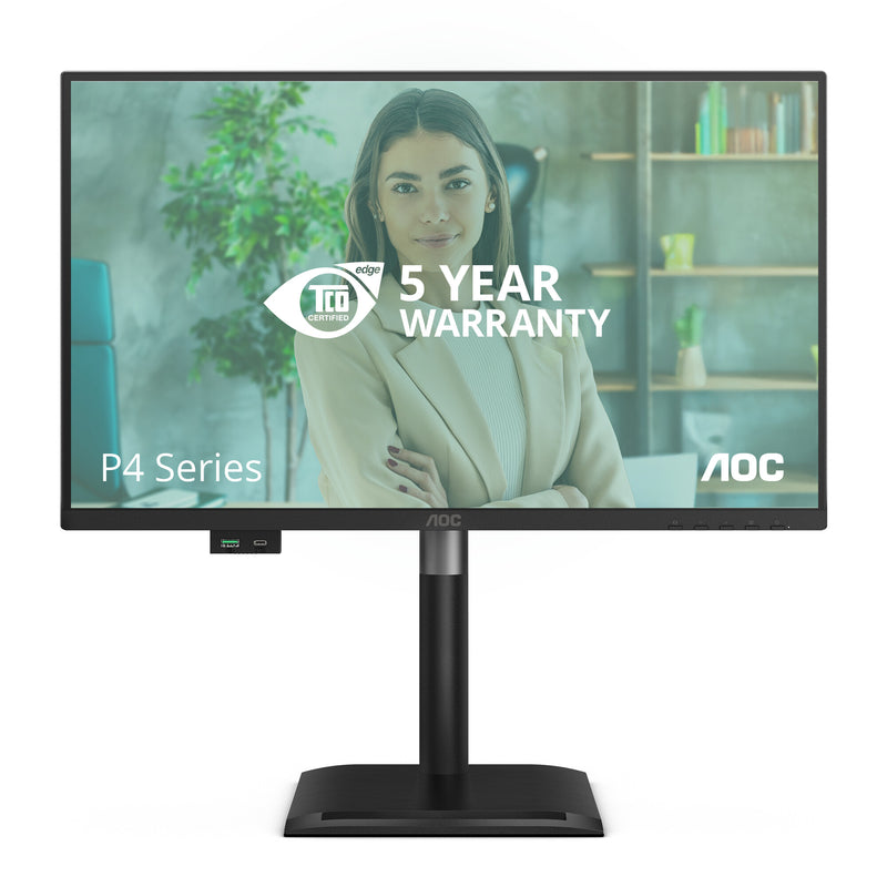 AOC 24P4U computerskærm 60,5 cm (23.8") 1920 x 1080 pixel Fuld HD Sort