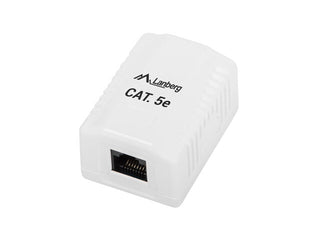 Lanberg OU5-0001-W stikdåse RJ-45 Hvid