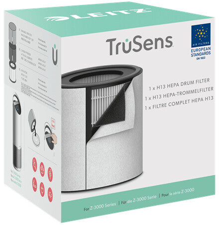 Leitz Erstatnings 3-i-1 H13 HEPA-filter til TruSens Z-3000 / Z-3500 stor luftrenser