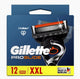 Gillette ProGlide barberblad 12 stk Rustfrit stål Mænd