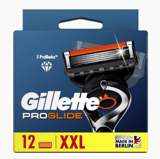 Gillette ProGlide barberblad 12 stk Rustfrit stål Mænd