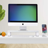 StarTech.com 1MFSW-MONITOR-RISER skærmbeslag og -stativer Skrivebord Sølv