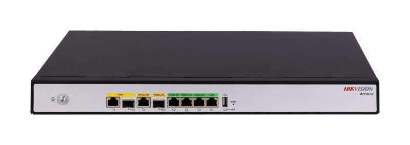 Hikvision DS-3WG507G-SI kabelforbundet router Hurtigt ethernet, Gigabit Ethernet Sort, Grå