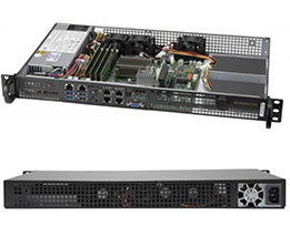 Supermicro 5019A-FN5T server Stativ (1U) Intel Atom® DDR4-SDRAM 200 W