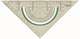 Linex S2622 45° trekant Styrenacrylonitril (SAN) Transparent 1 stk