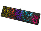Tracer Unique tastatur Spil USB QWERTY Engelsk Sort