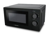 Esperanza ESTOFADO Sort Solo mikroovn Bordplade 20 L 700 W