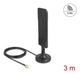 DeLOCK 10038 antenne Omniretningsbestemt antenne RP-SMA 3 dBi