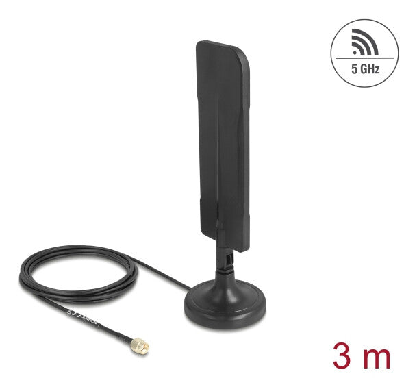DeLOCK 10038 antenne Omniretningsbestemt antenne RP-SMA 3 dBi
