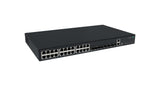 HPE Networking CW 2150 24p 10M/100M/1G PoE+ 4p SFP 1G Combo 4p SFP+ 1G/10G 405W Switch Administreret Gigabit Ethernet (10/100/1000) Strøm over Ethernet (PoE) Sort
