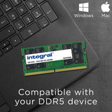 Integral IN5V16GNJRDX hukommelsesmodul 16 GB 1 x 16 GB DDR5 262-pin SO-DIMM