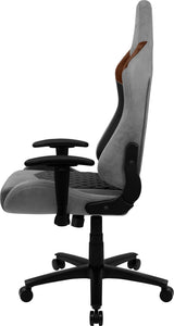 Aerocool DUKE AeroSuede Universal gamingstol Sort, Brun, Grå