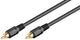 Goobay 50435 lydkabel 5 m RCA Sort