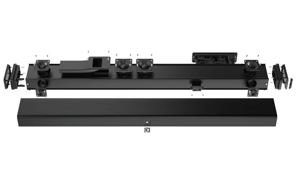 AUDAC IMEO2 Sort 2.1.2 kanaler 30 W