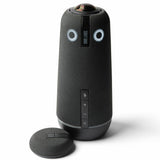 Owl Labs Meeting Owl 4+ og Expansion Mic til Meeting Owl 4+ – udvid lydrækkevidden i større rum med 2,5 meter i mikrofonens retning.