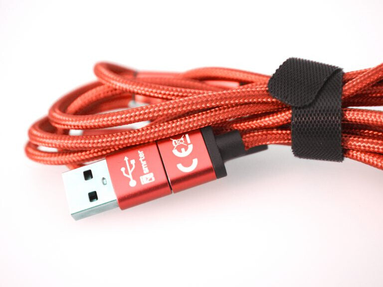 Smrter Hydra ULTRA USB-kabel USB 2.0 1,2 m USB A/USB C USB C/Micro USB-A/Lightning Rød